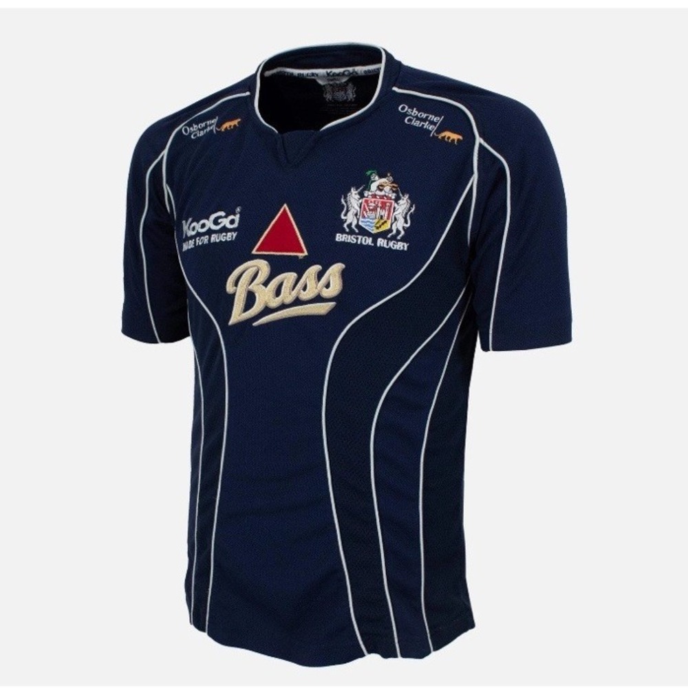 Bristol Rugby 2006/07 Vintage Shirt Kooga Jersey Top Size XL Navy Blue